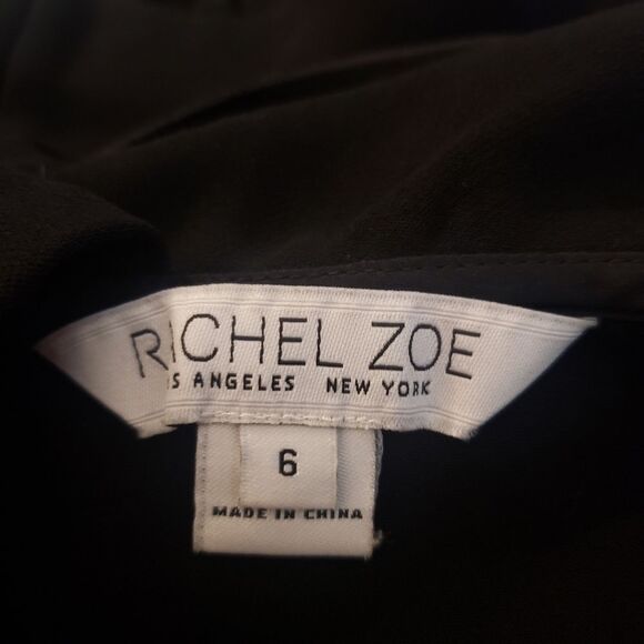 Rachel Zoe Strappy Cold Shoulder Top Sz 6 - Picture 5 of 7